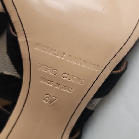 Nicholas Kirkwood heels black sandals - Picture 13 of 14